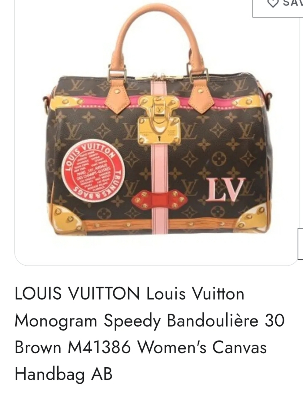 ✨️👜✨️STUNNING  VINTAGE Louis Vuitton Brown Monogram  Speedy 30 AUTHENTIC🏷 - Picture 13 of 16